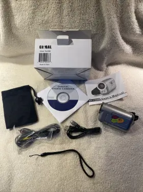 764388 Global Dv 136 Z B Mini Digital Video Camera 3.1 Mp 4x Zoom