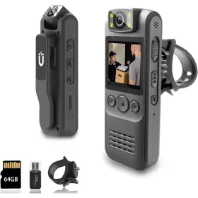 Vd01 Gonowcam Body Camera With Video Recording 1080p Hd Wearable Worn Cameras 64gb Storag