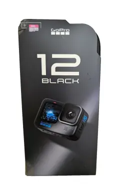 27mp Gopro 810116380381 New Genuine Hero 12 Black With 64gb Micro Sd And Case