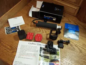 C314 Gopro Session Action Camera With Extra Mounts Gun Mount Box
