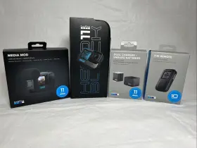 Chdcb-111-th Gopro Hero 11 Black Action Camera Bundle 27mp 5.3k Media Mod Remote
