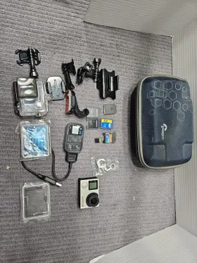 Chdhx-301 Gopro Hero 4 Black Edition Camera With Accessories Parts