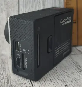 Chdhx-302 Gopro Hero3 Silver Edition Action Camera Tested And Works - No Battery Included #2