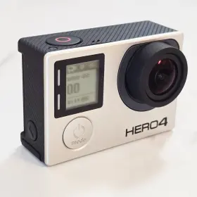 Chdhx-401 Gopro Hero4 Silver With 64gb Microsd 3 Batteries And Accessories Rarely Used Clean #3
