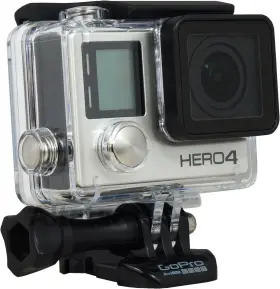 Chdhx-401 Gopro Hero4 Silver With 64gb Microsd 3 Batteries And Accessories Rarely Used Clean