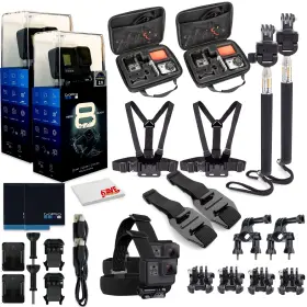 Chdhx-801 Gopro Edi 7 Hero8 Black Digital Action Camera Waterproof Touch Screen 4k Uhd Video