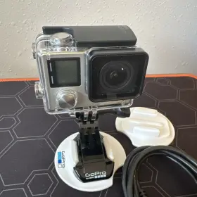Chdhx401eu Gopro Hero 4 Black Edition 4k Action Camera Bundle Touch Screen Bacpac #2