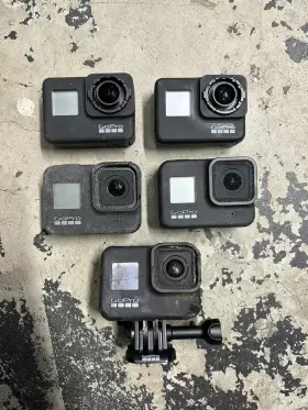 Chdhx701 Gopro Lot Of 5 Hero 8 7 Action Camera - Black