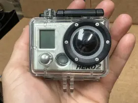 Chdoh-002 Gopro Hd Hero2 With Case And Oem Battery 2 Covers Tested #3