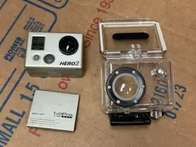 Chdoh-002 Gopro Hd Hero2 With Case And Oem Battery 2 Covers Tested