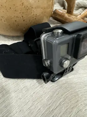Chdrb-804 Gopro Hero Action Camera - Grey With Protective Case Mounts And Headmount #2