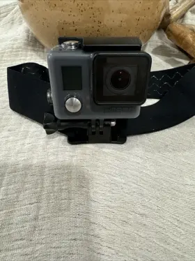 Chdrb-804 Gopro Hero Action Camera - Grey With Protective Case Mounts And Headmount