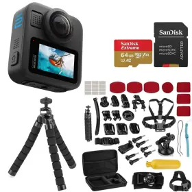 Gpmax2ak Gopro Max2 - Waterproof 360 Traditional Action Camera With Touch Screen