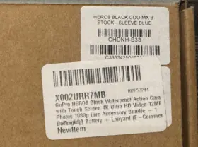 Her08 Gopro Black Waterproof Action Cam Live Accessory Bundle #3