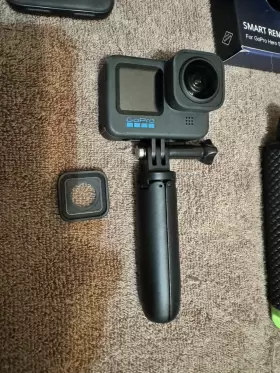 Hero10 Gopro Hero 10 Black Bundle Including Max Lens Mod With Accessories And Sd Card