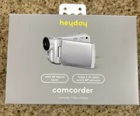 Heyday 198420077563 Camcorder 8x Digital Zoom 8mp Silver - New Free Shipping