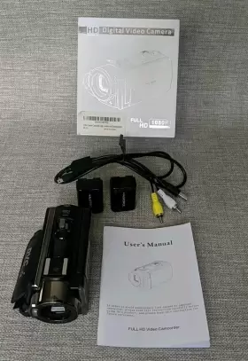 Hdv-604s High Defition Hd Digital Video Camera Recorder Full 1080p - Tested
