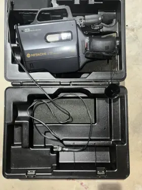 2400a Hitachi Fully Automatic Zoom Cam Vhs Camcorder Untested #2