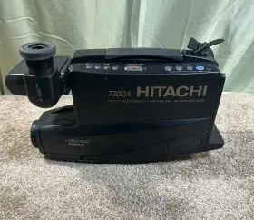 7300a Hitachi Camcorder With Case Not Tested