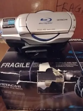 Dz-bd7ha Hitachi Hybrid Camcorder Bd Hdd F- Blue Ray Disc #2