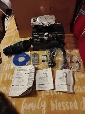 Dz-bd7ha Hitachi Hybrid Camcorder Bd Hdd F- Blue Ray Disc