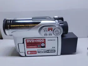 Dz-hs300a Hitachi Cinema Res Dvd Hdd Hybrid Camcorder 2 Batteries Charger Manual #2