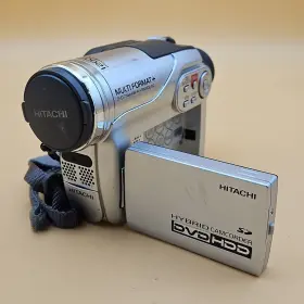 Dz-hs300e Hitachi Dvd/hdd/sd Camcorder Video Camera Untested As Is For Parts
