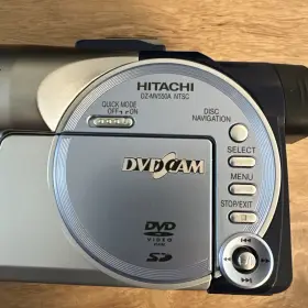 Dz-mv550a Hitachi Dz-mv550e Dvd Camcorder With 18x Optical Zoom Bundle - No Charger Read #2
