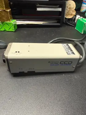 Kp-c551 Hitachi Ccd Color Camera - No Lens Or Cables Untested