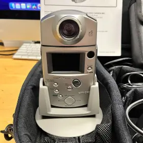 Mp-eg10w Hitachi Mpeg Cam 1998 Digital Video Camera Recorder Jpeg Working #2
