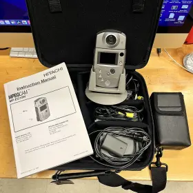Mp-eg10w Hitachi Mpeg Cam 1998 Digital Video Camera Recorder Jpeg Working