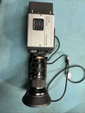 S16x7bmd-d24 Hitachi Hv-c10a Color Video Camera Fujinon Tv.z