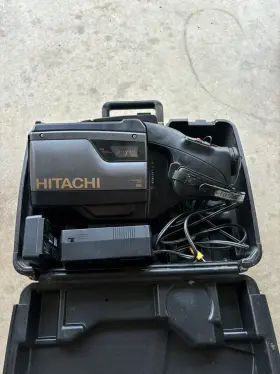 Vm-1600a Hitachi Camcorder In Hardcase With Acc #3