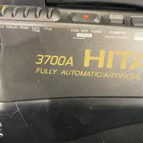 Vm-3700a Hitachi Vhs Video Camera Recorder Model No. Untested Inch As Is Read #3