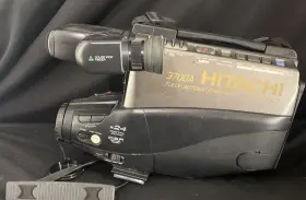 Vm-3700a Hitachi Vhs Video Camera Recorder Model No. Untested Inch As Is Read