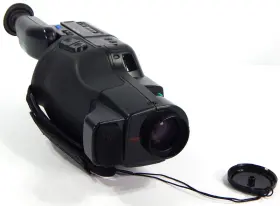 Vm-e22a Hitachi 8mm Video Camera Hard Case 3 Batteries Remote And Ac Cord As-is #2