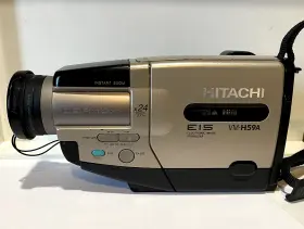 Vm-h59a Hitachi Video Hi8 Camcorder With Manual