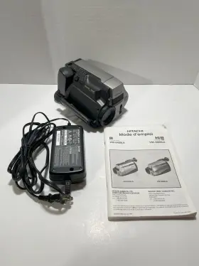 Vm-h655la Hitachi Hi 8mm Dual Dsp Video Camcorder Only Tested No Battery #2