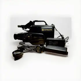 Vm-3300a Hitachi Vm3300a Vintage Vhs Camcorder Spares Or Repairs #3