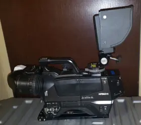 Cu-hd500 Hitachi Z-hd5000 Controller Hdtv Studio Color Camera Loaded In Case #3