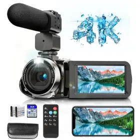 B0byhzzthd Hojocojo 4k Video Camera Camcorder Ir Night Vision Wifi Digital 18x
