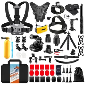 70in1 Hongdak 65in1/us Upgrade Action Camera Accessories Kit Compatible With Gopro Hero 13 12