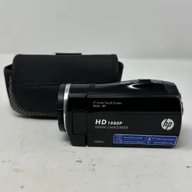 V5061u Hp Digital Camcorder 3 Inch Lcd Touch Screen 4x Zoom 5mp Hd 1080p With Case