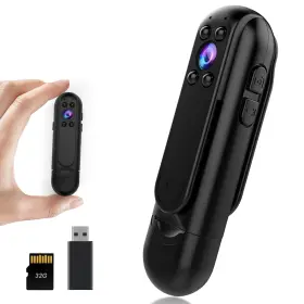 Hm118 Hskah Mini Body Camera Hd 1080p Cam With Night Vision 32gb Wearable Vi
