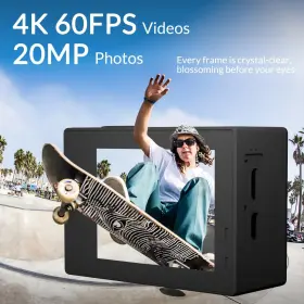 20mp Icefox 750739609226 Action Camera 4k Underwater Eis 40m Ultra Hd 170 #2