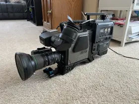 Hl-43 Ikegami Professional Broadcast Camera Package Lens Vf Ccu More