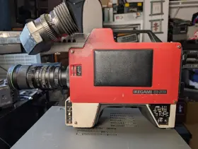 Itc-730a Ikegami Vintage Broadcast 3-tube Saticon Camera Working See Photos