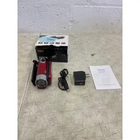 Tqwmgpct2659 Inova Hd Digital Camcorder 2.7in Camera Recorder 270 Rotation 16x Zoom - Red