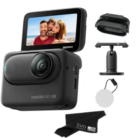 Insta360 810132543890 Go 3s 128gb Waterproof Tiny Mighty Action Camera With 4k 3840x2160 Video And