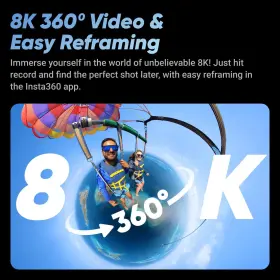 Insta360 842126109683 X4 Standard Bundle - Waterproof 8k 360 Action Camera 4k Wide-angle Video Inch #2